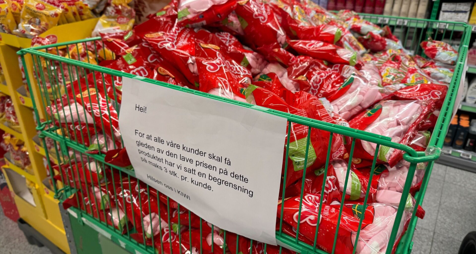 Økonomi og næringsliv, Handel | Kiwi og Rema innfører priskrig-rasjonering