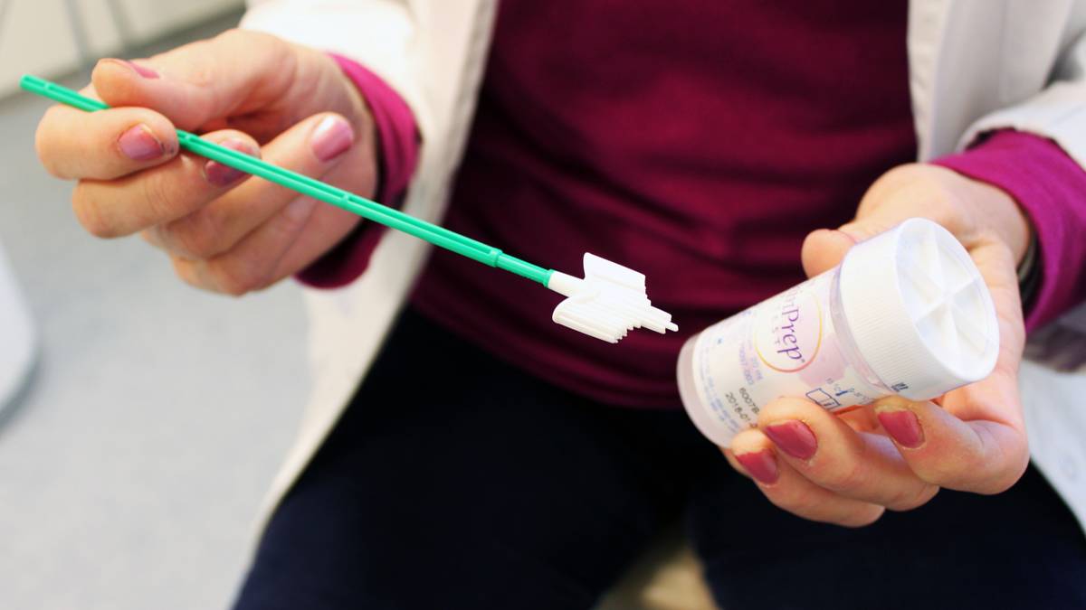 Utstyr for å ta celleprøve av livmorhals