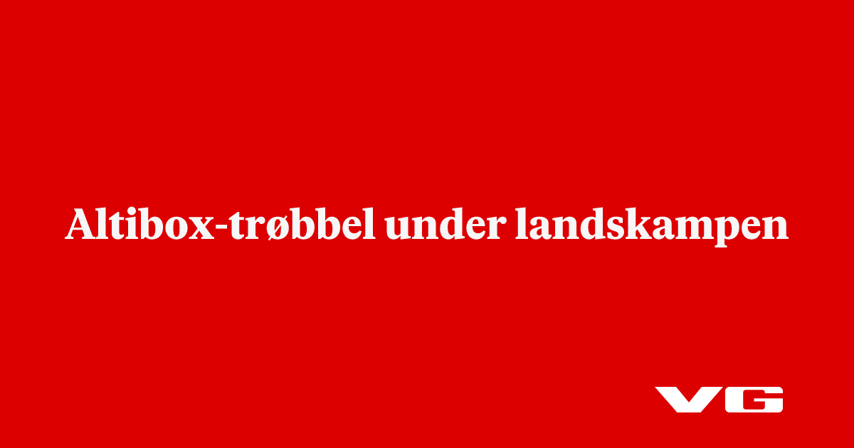 Mulige problemer for altibox