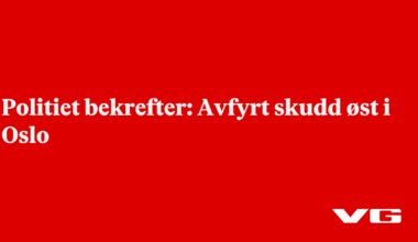 Melding om skudd på Høybråten