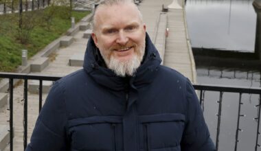 Sandvika, Kadettangen | Han vil arrangere gigafest til langt på natt – i én måned - Budstikka