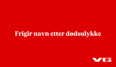 Frigir navn etter dødsulykke i trafikken i Engerdal