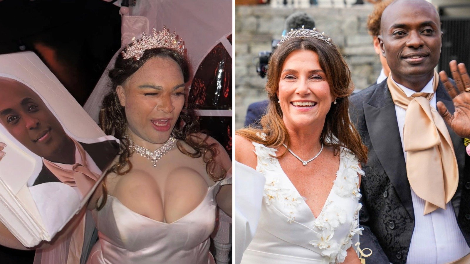 Sebastian Solberg, Märtha Louise | Sebastian Solberg kledde seg ut som Märtha Louise på Halloween