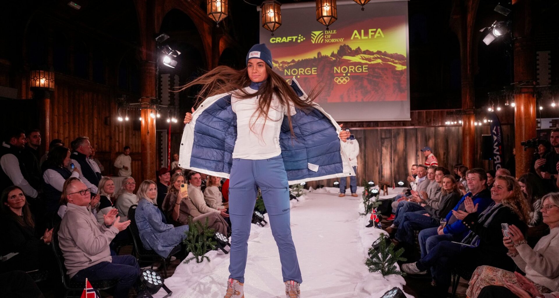 Sport, Drammen | Stavås Skistad overrasket på catwalken: – Ikke min greie