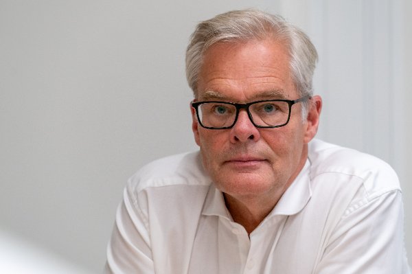 Oslo 20241010.
Hans Andreas Limi (Frp) i forbindelse med et intervju.
Foto: Thomas Fure / NTB