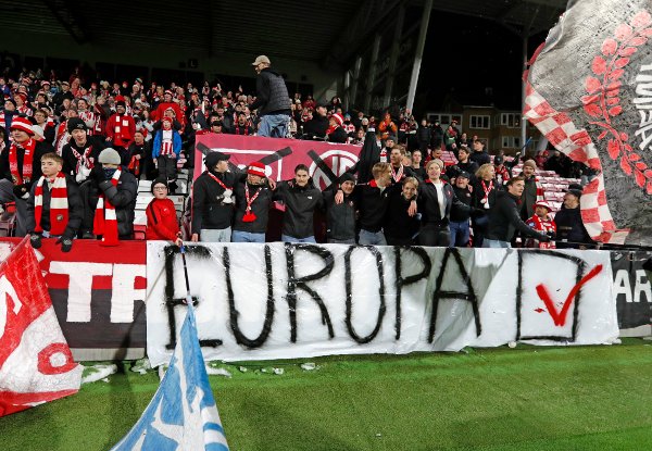 Tromsø 20251102. 
Forza Tromsø etter eliteseriekampen i fotball mellom Tromsø og Sarpsborg 08 på Romssa Arena.
Foto: Rune Stoltz Bertinussen / NTB