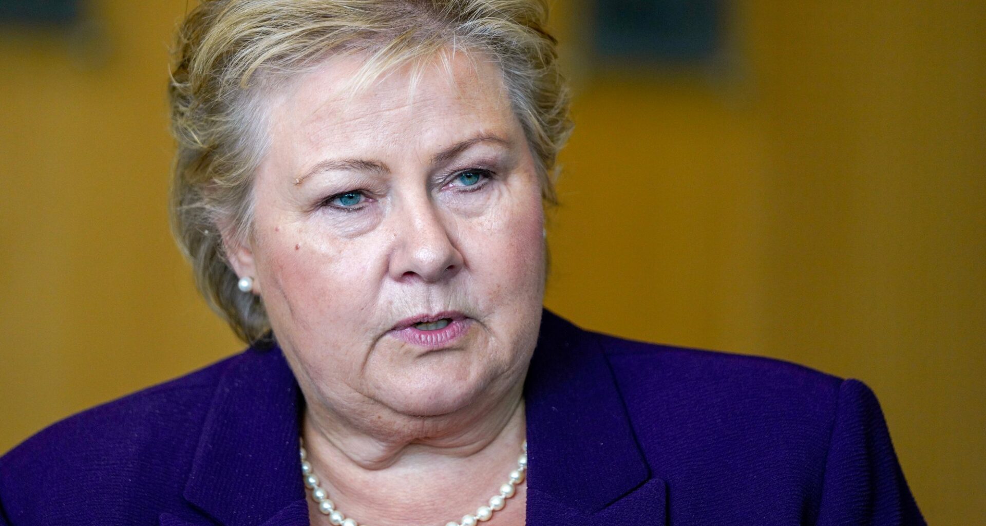 Erna Solberg, Politikk | Erna Solberg sier hun hadde bestemt seg for å gå av uansett valgresultat