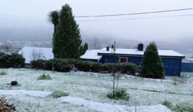 Vær, Nordmøre | Nå snør det på Nordmøre