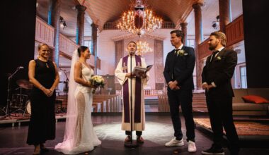 Sist gang giftet en av dem seg på scenen. Nå kommer de til Bodø: – Er nesten blitt bodøværing - Avisa Nordland