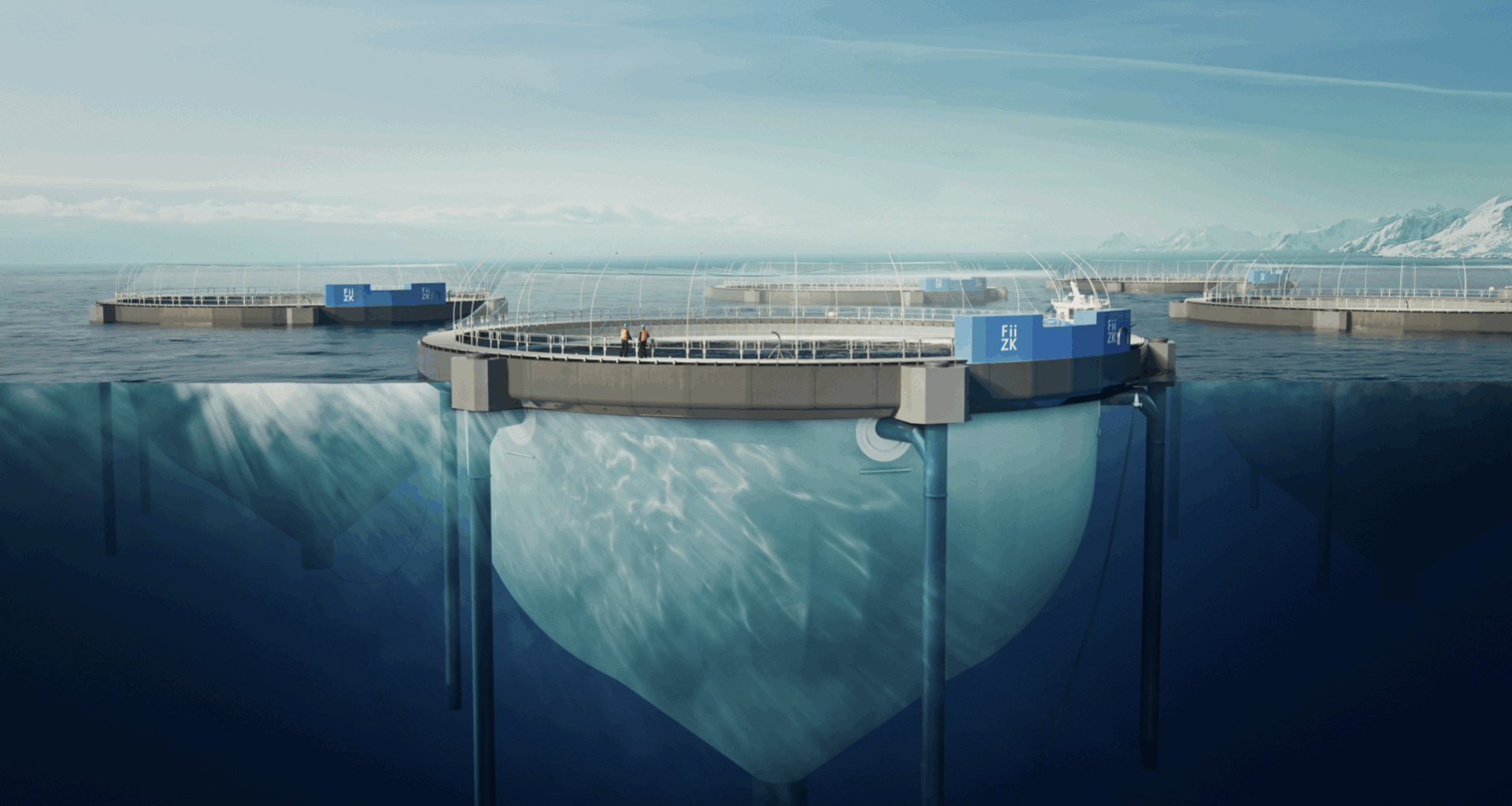 FiiZK kapret storkontrakt for lukkede merder til Mowi