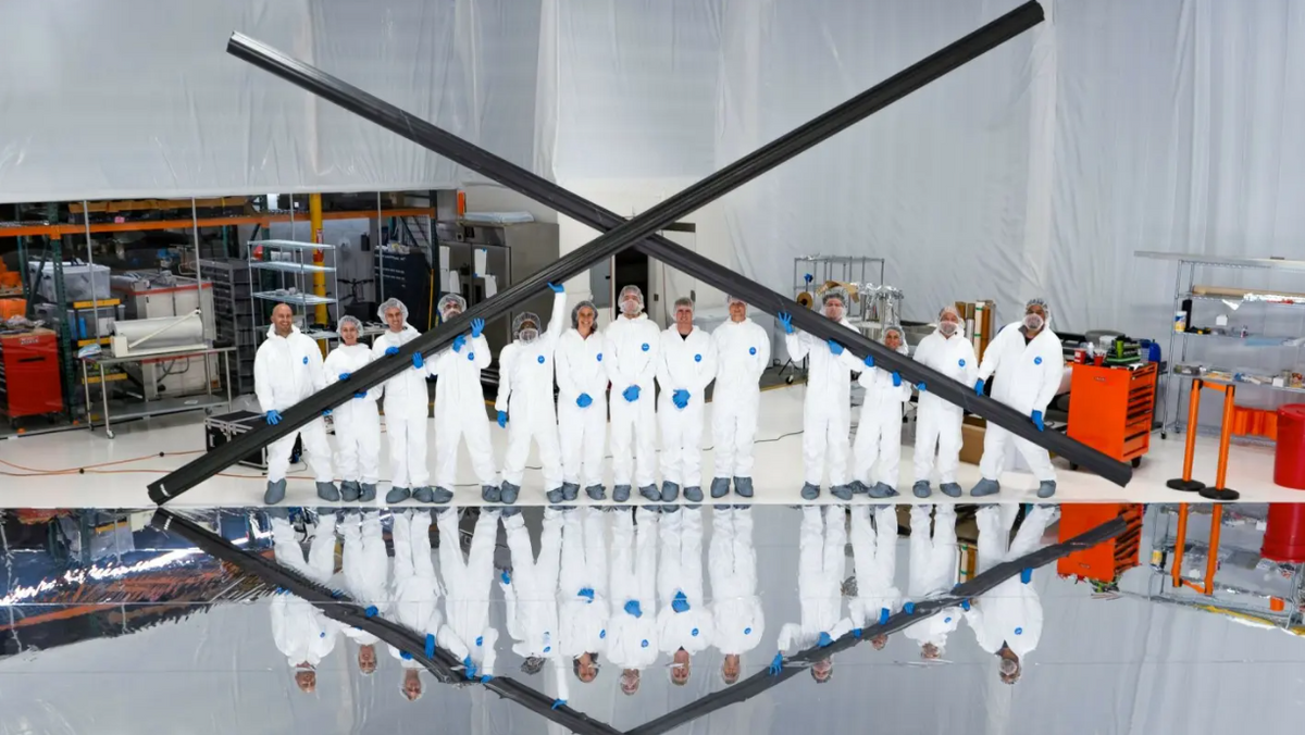 Reflect Orbital har et skalerbart verdenskart på nettsiden som skal illustrere hvordan det kan se ut om man retter et av de mange speilene mot ulike steder, her mot Kopervik på Karmøy.