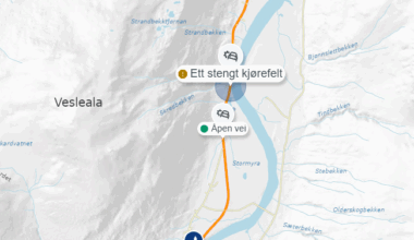 E6, Trafikk | E6: Fire utforkjøringer på 600 meter