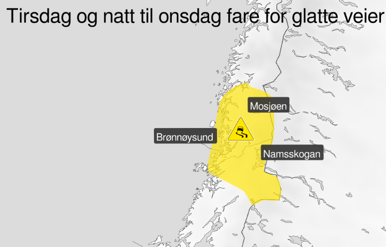 Trafikk, Meteorologisk institutt | Har sendt ut farevarsel: – Beregn ekstra tid!
