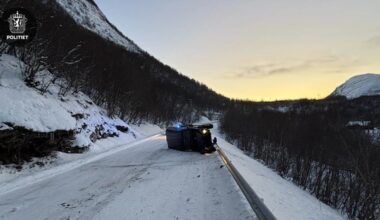 Trafikkmeldinger, Gildeskål | Politiet involvert i ulykke på Fv.17