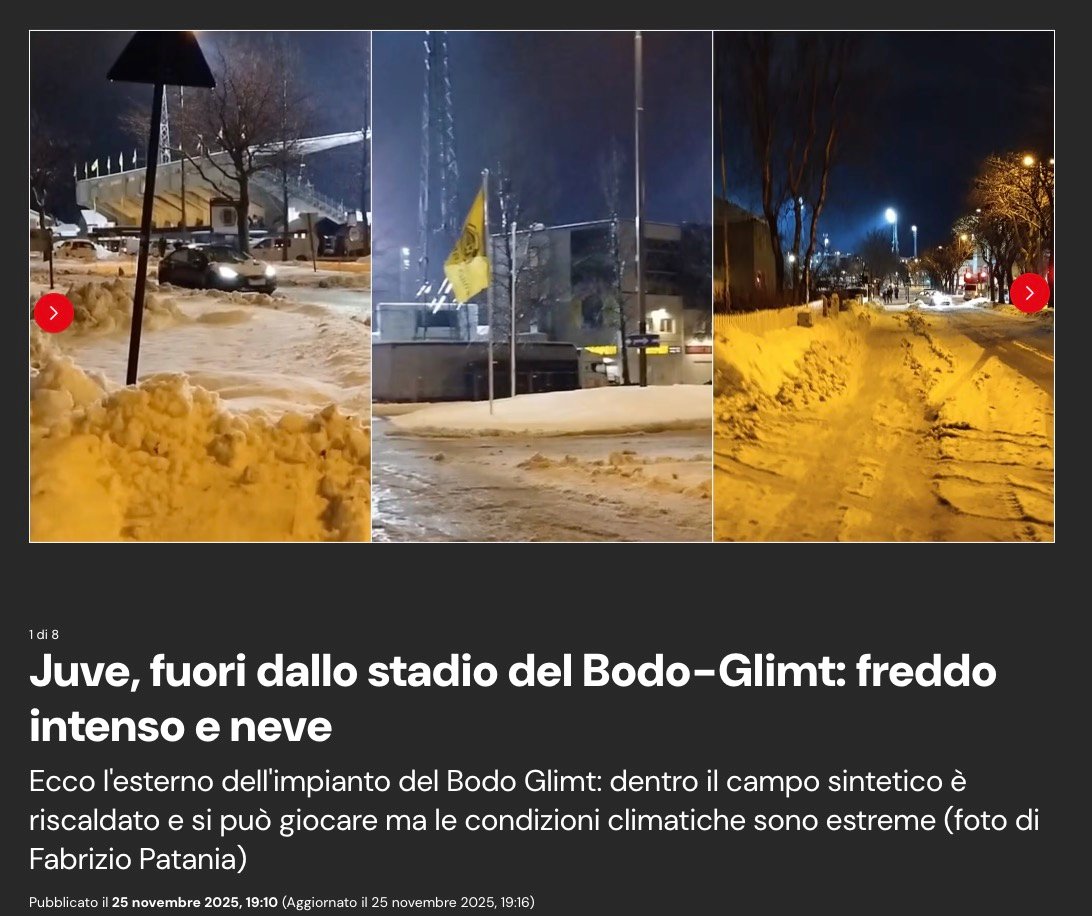 Bodø, Bodø Glimt | Italienske journalister sjokkert av forholdene i Norge: – Ekstremt