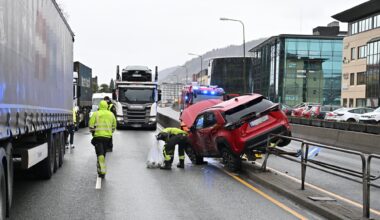 Nyheter, Bergen | Trafikkulykke på Minde: – Skjedde sannsynligvis under feltskifte
