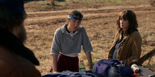 STRANGER THINGS: SEASON 5. (L to R) Millie Bobby Brown as Eleven and Winona Ryder as Joyce Byers in Stranger Things: Season 5. Cr. COURTESY OF NETFLIX © 2025