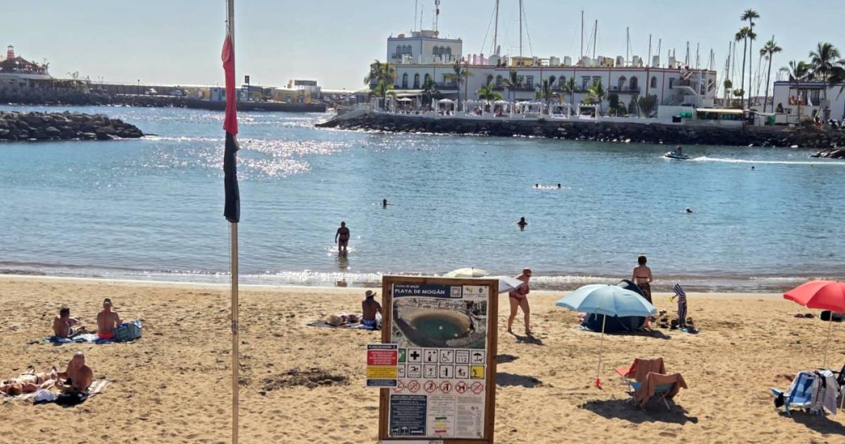 Badeforbudet i Mogán er utvidet til alle strendene