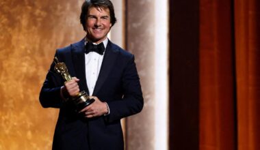 Tom Cruise fikk sin første Oscar etter 40 år