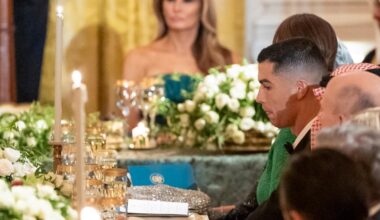 Ronaldo møtte Trump i Det hvite hus