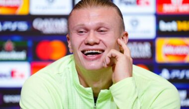 Haaland avfeier Messi og Ronaldo-sammenlikning: – Nei, nei!