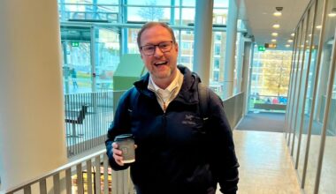 (+) Med Kiwi-posen full av protein­pudding og bananer, er Erlend klar - itromso.no