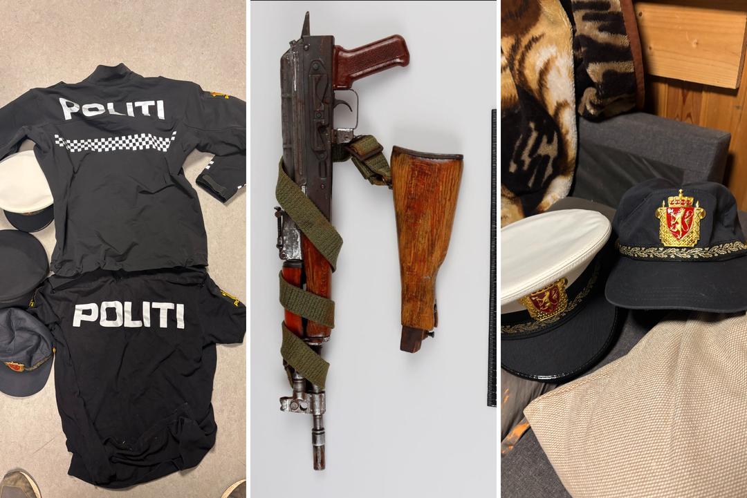 Politiet beslagla våpen, narkotika og Tesla