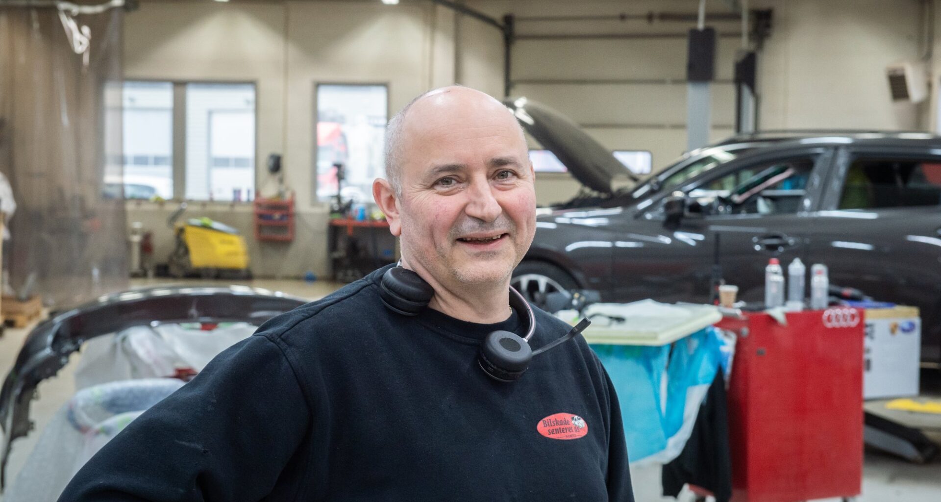 Trafikk, Bilskadesenteret Namsos | Bilskadene strømmer inn: – Så vidt vi holder hodet over vannet - Namdalsavisa