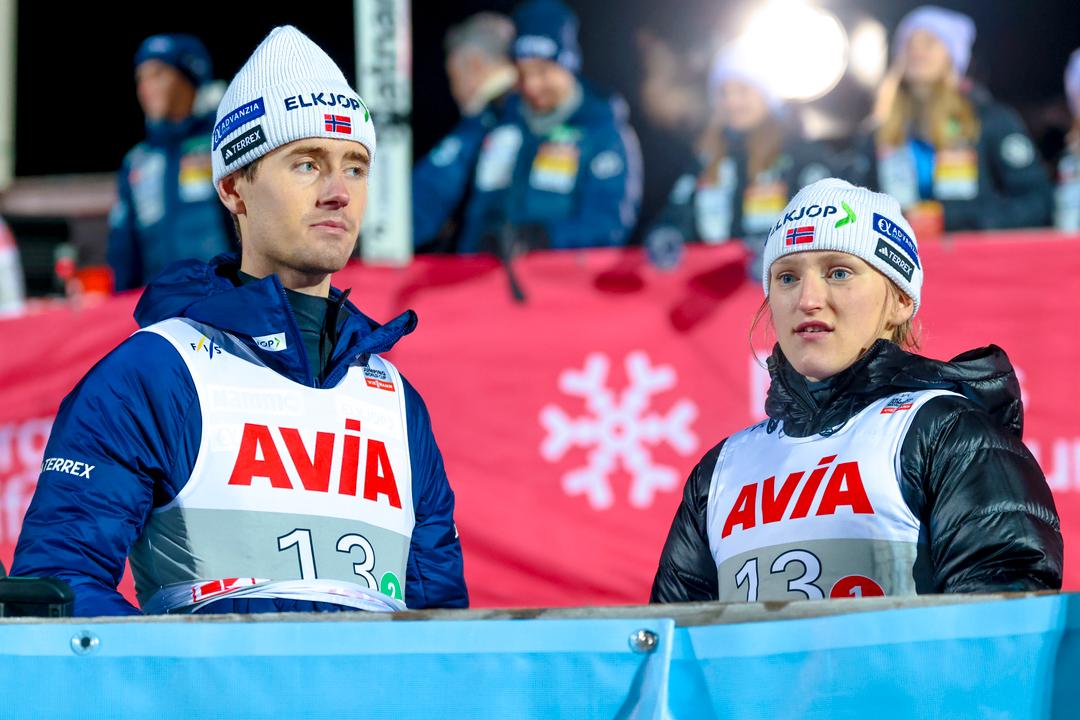 Norske hoppstjerner slet på Lillehammer – 5.-plass i blandet lagkonkurranse