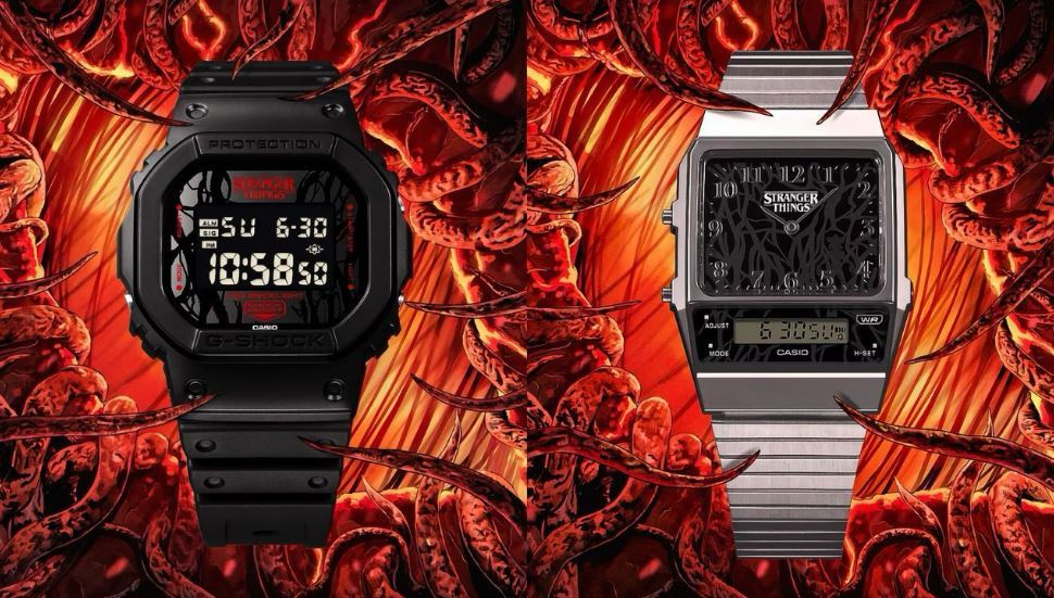 Casio og Netflix går sammen om et par fantastiske Stranger Things klokker - Stranger Things: Season 5