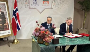 Politidirektør Håkon Skulstad signerte avtale med Marokko