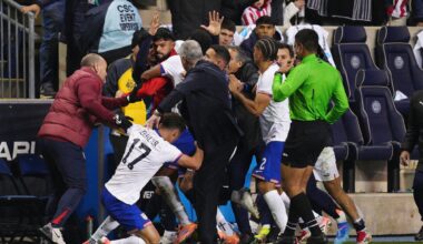 USA, Paraguay | Vilt masseslagsmål på tampen av landskamp