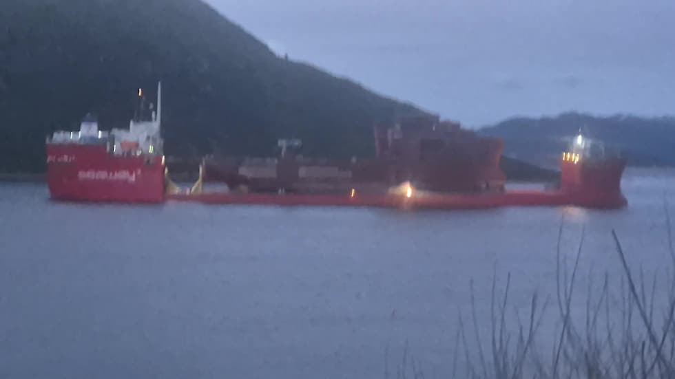 Storoperasjon på Gurskefjorden - vestlandsnytt.no