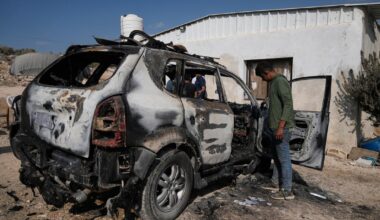 Israels president fordømmer bosettervold mot palestinere