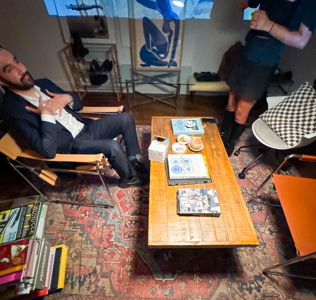 Norske Carl festet med New Yorks borgermester