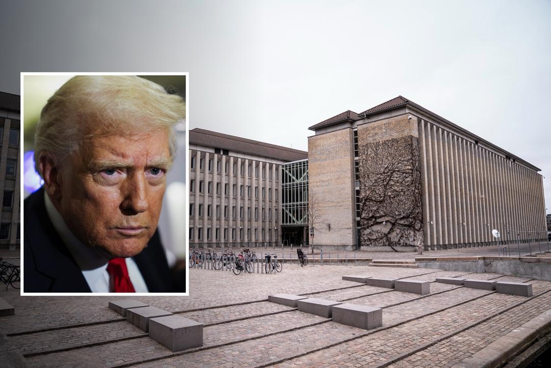 I Danmarks UD sitter en nattevakt og følger med på Trump