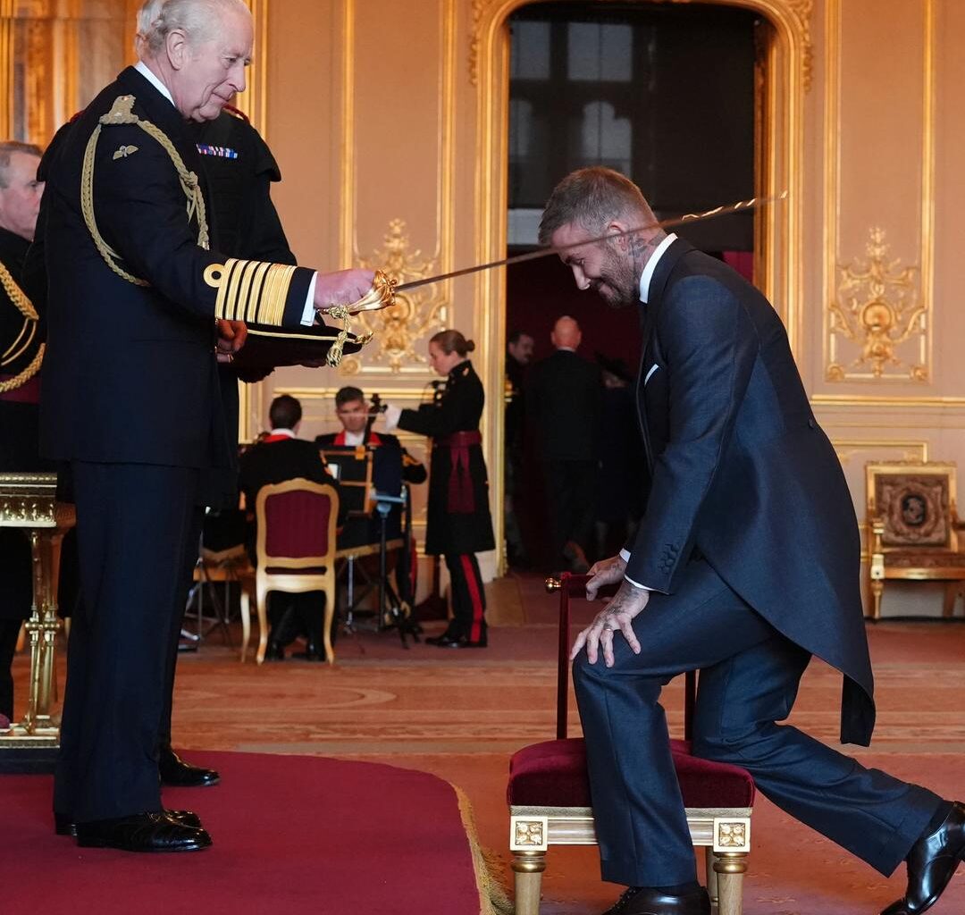 David Beckham slått til ridder