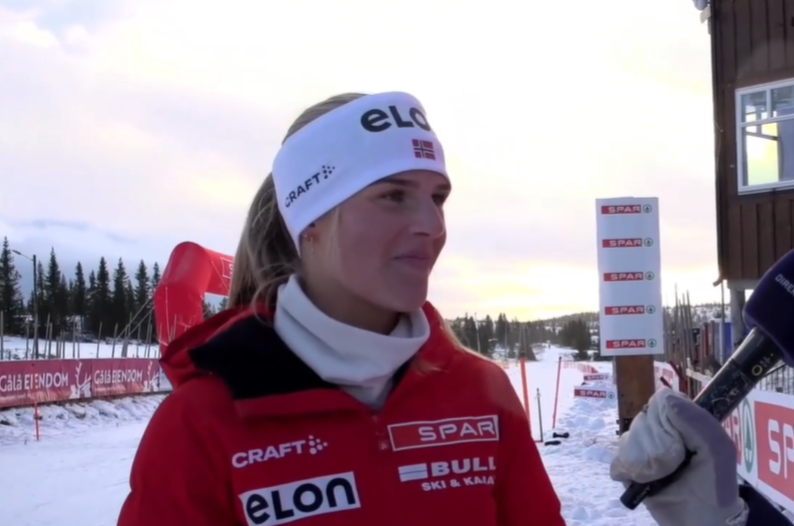 Resultater 10 km fri kvinner Norgescup langrenn Gålå 2025