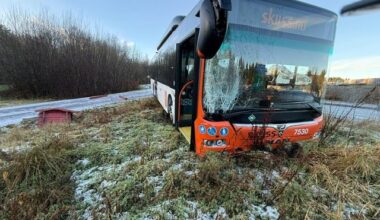 Trafikk, Vær | Buss mistet kontroll: – Hørte et smell