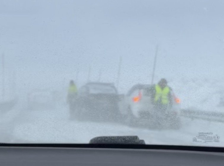 Trafikkulykke på Hardangervidda: – Det er veldig glatt - Bergensavisen