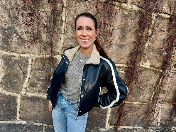 GLEDER SEG: Silje Hope gleder seg til å spille med resten av jentene på Wrightegaarden lørdag 8. november. 