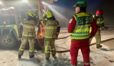 Vik, Brann | Rykkjer ut til brann på Vangsnes