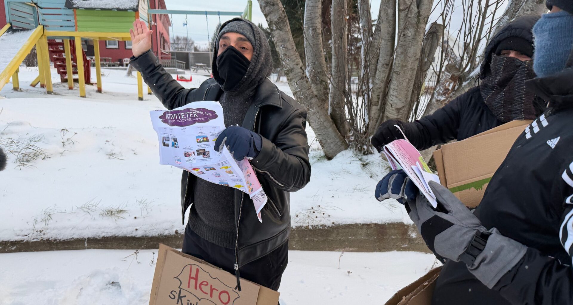 – Vi har ikke mat å spise