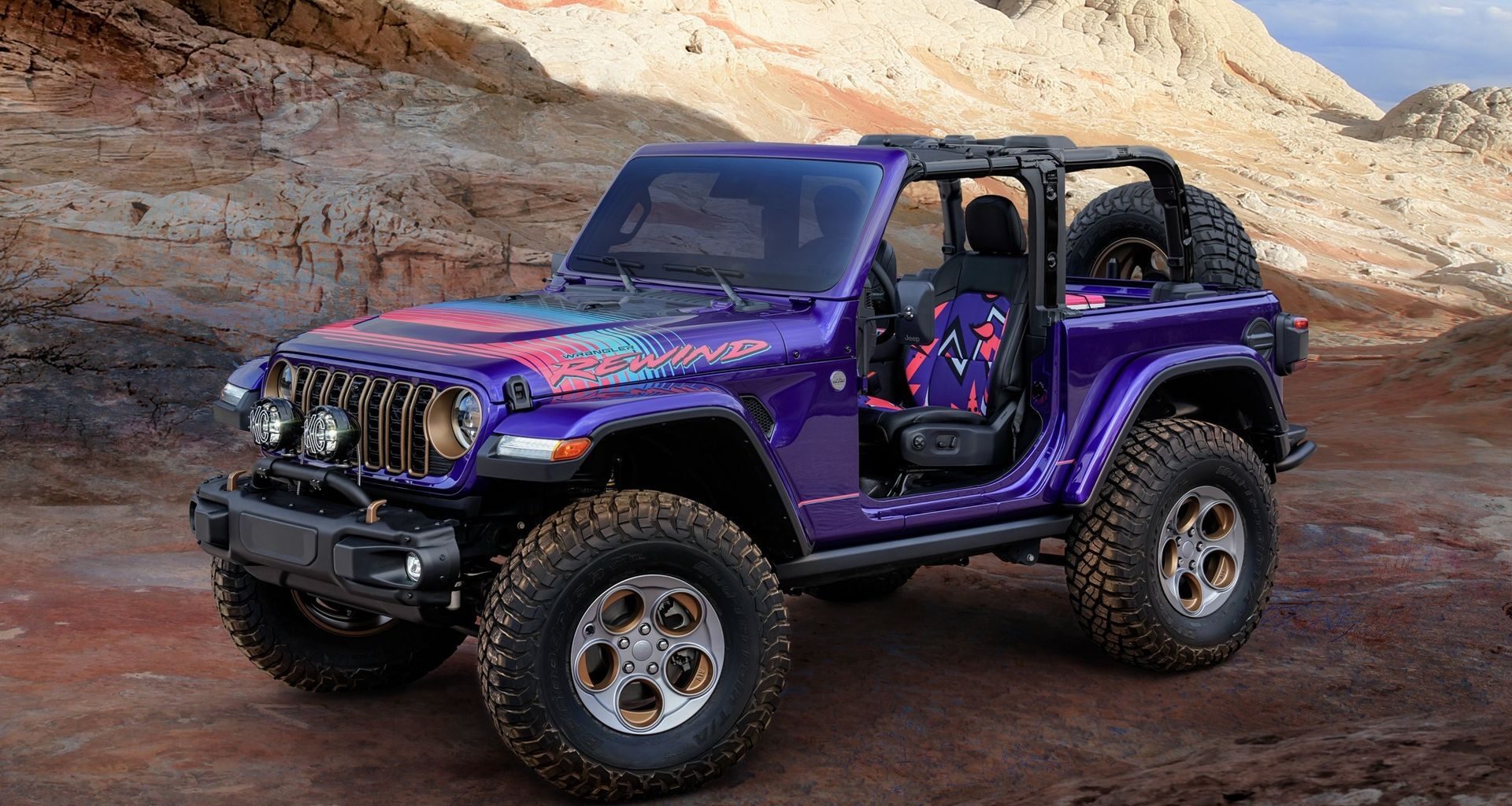 Jeep kommer til Sema 2025 med dette nydelige retrobeistet -