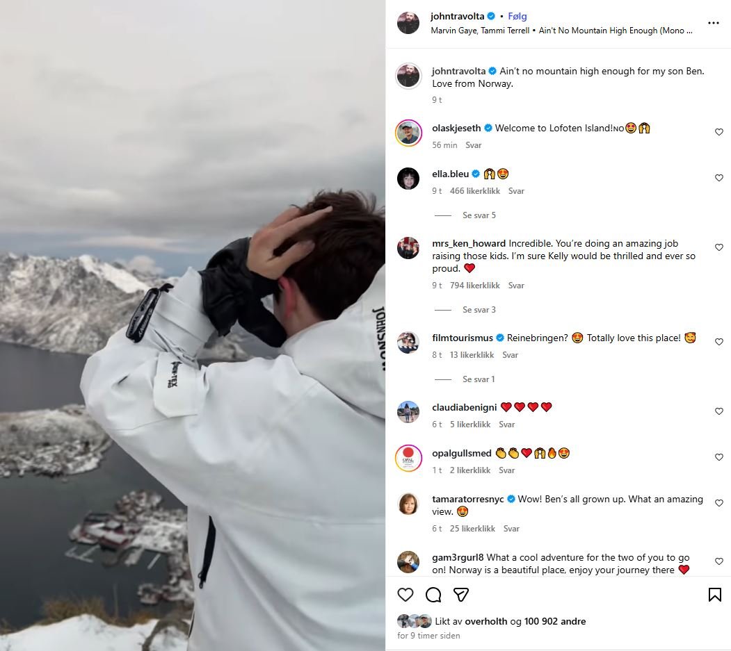 Kjendis, Moskenes | Superstjerne på plass i Lofoten