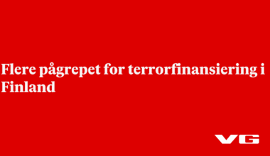 Flere pågrepet for terrorfinansiering i Finland