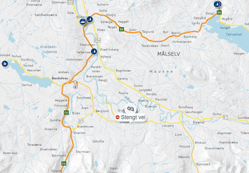 Trafikk, Målselv | Trafikkulykke i Målselv – tre fraktes til UNN