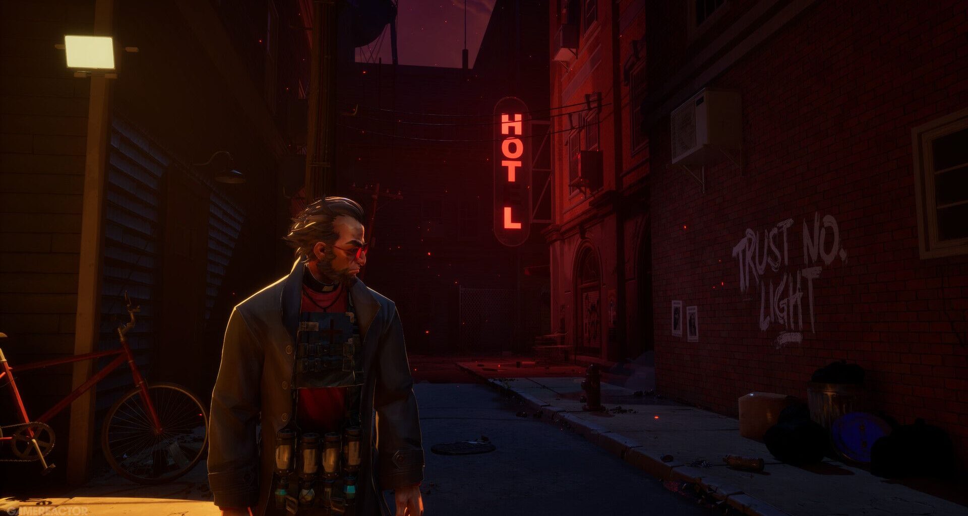 I Nightholme "må du forvandle deg til et monster for å bekjempe monstre"