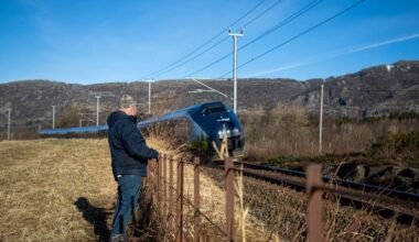 Bernt Terje Høyland på gården sin