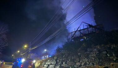 Blålys, Brann | Brann på Jevnaker